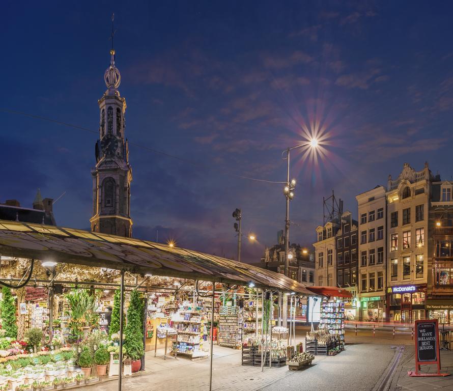 Luxury Flower Market Apartment Amsterdam Exterior photo